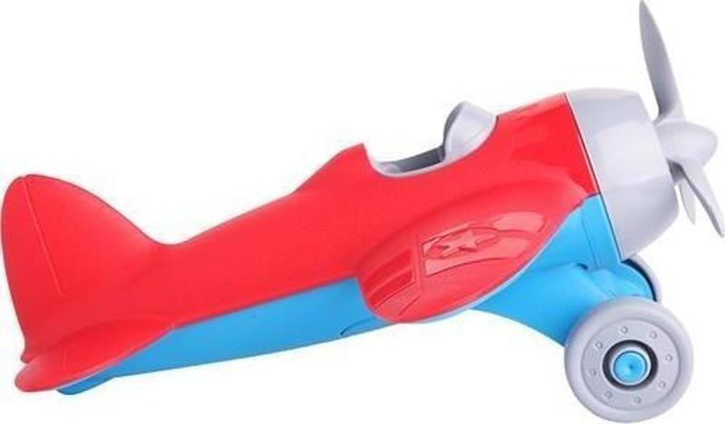 Pırpır Uçak Eğitici Uçak Oyuncak Çocuk Oyuncağı Kırmızı