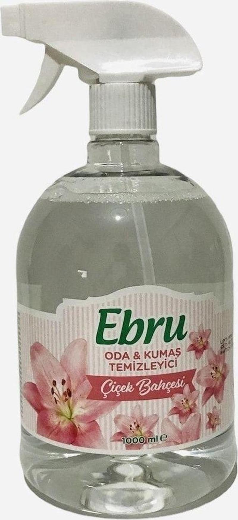 Oda Kumaş Kokusu Çiçek Bahçesi 1000 Ml Hijyenik Temizleyici Ve Koku