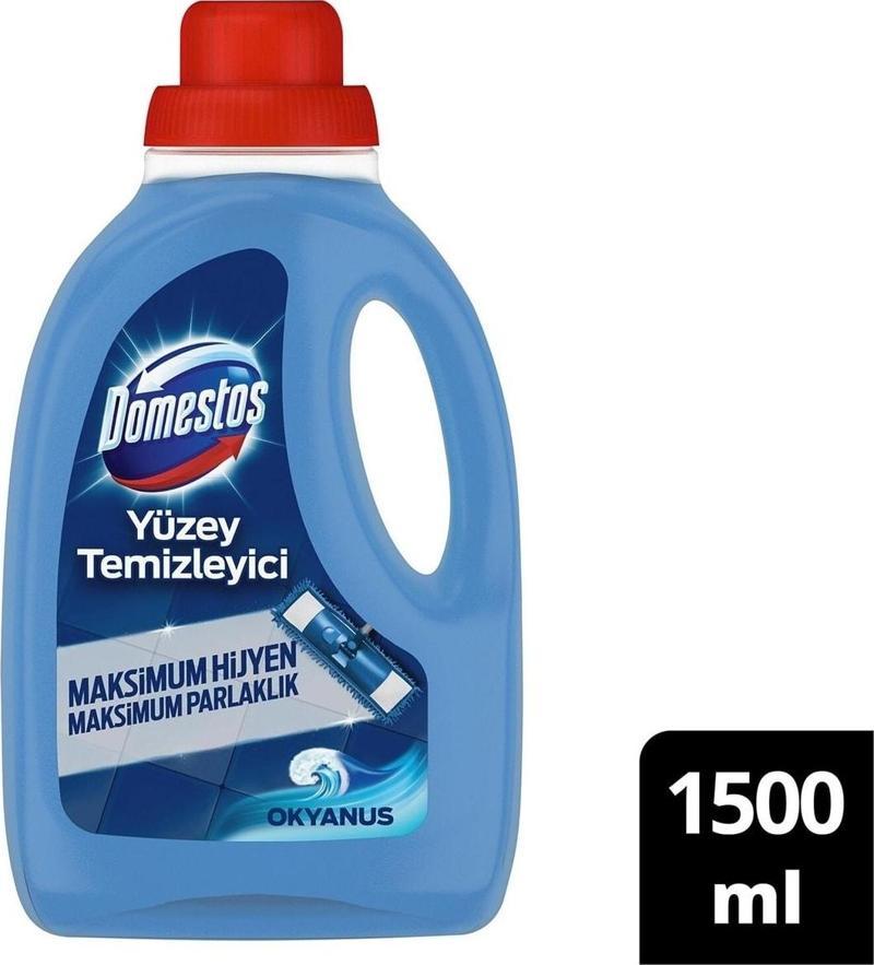 Domestos Yüzey Temizleyici Okyanus Maksimum Hijyen Tüm Yüzeyler Için Yüzey Temizleyici 1500 Ml