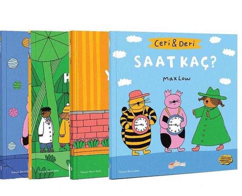 The Çocuk Ceri ve Deri Seti-4 Kitap Takım - Max Low The Çocuk Ceri ve Deri Seti-4 Kitap Takım - Max Low