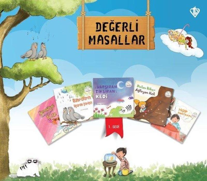 Türkiye Diyanet Vakfı Yayınları Değerli Masallar Seti-5 Kitap Takım - Kolektif