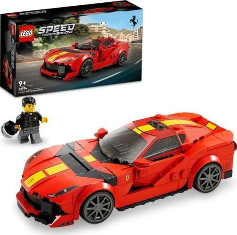 Speed Champions Ferrari 812 Competizione 76914 Lisanslı Ürün