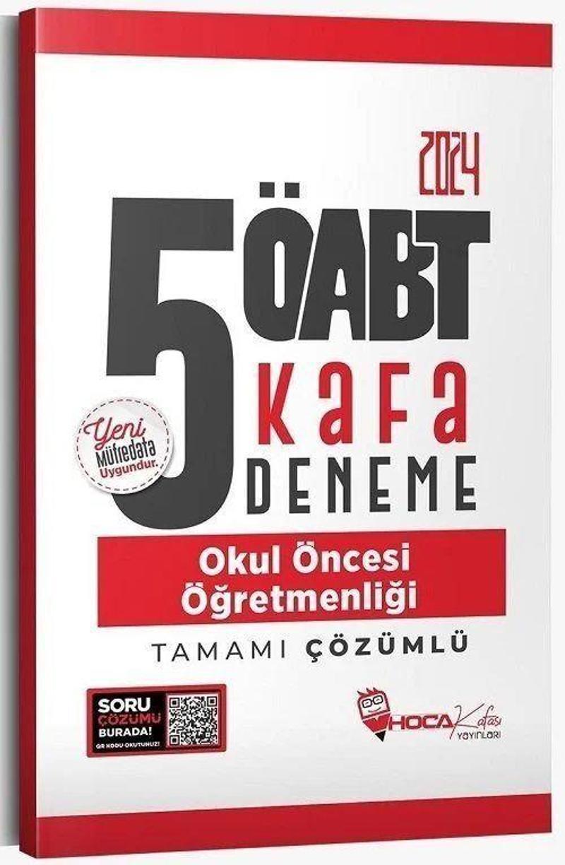 2024 ÖABT Okul Öncesi Öğretmenliği 5 Kafa Deneme Çözümlü