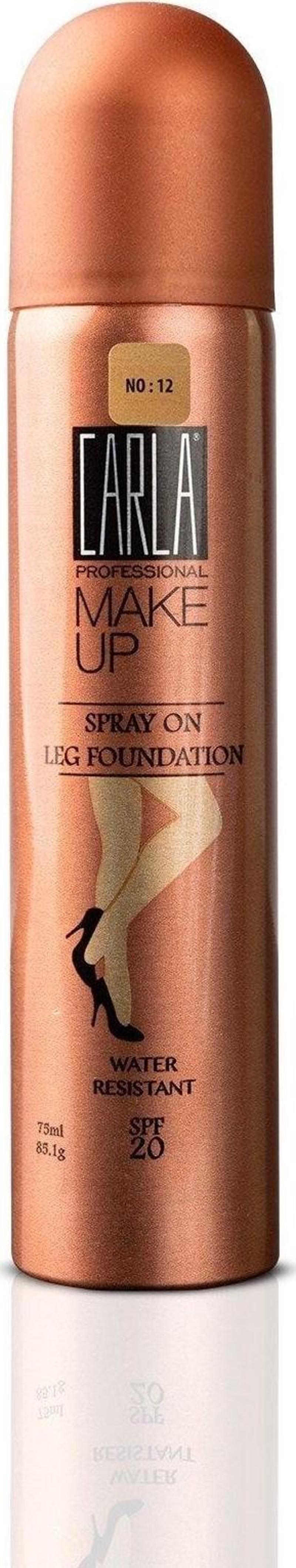 Spray On Leg Foundation - Bacak Fondöteni 75 ml - No: 12