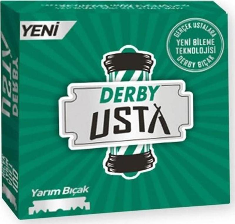 Usta Berber Jileti 100 Adet Yarım Bıçak