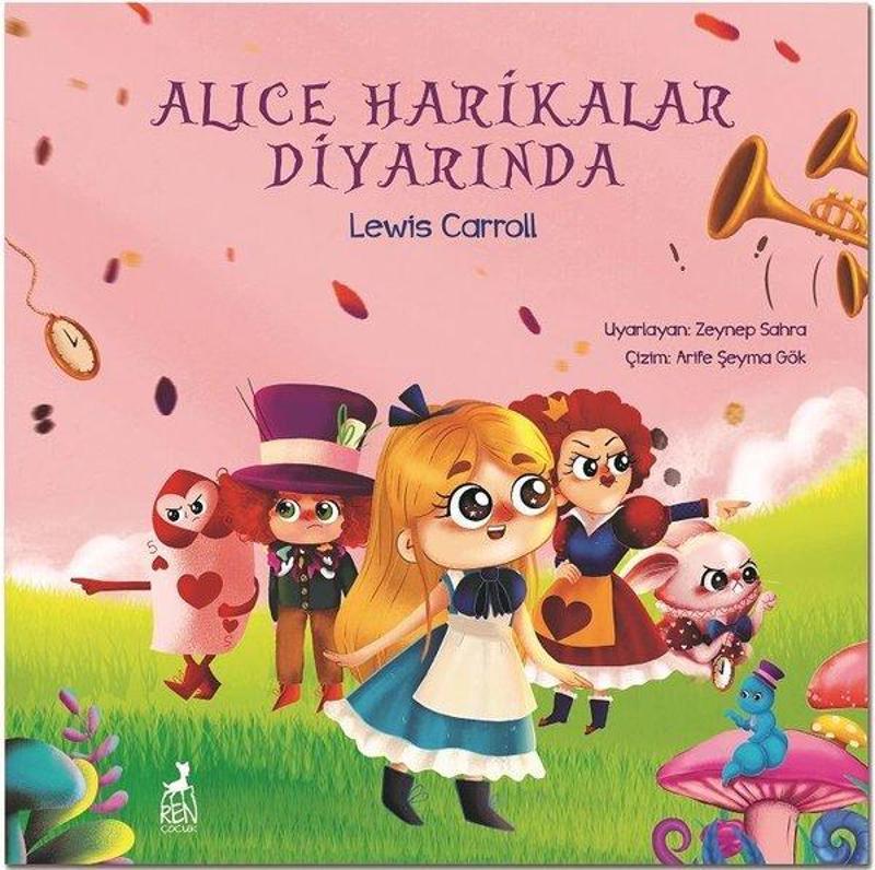 Ren Kitap Yayinevi Alice Harikalar Diyarında - Lewis Carroll