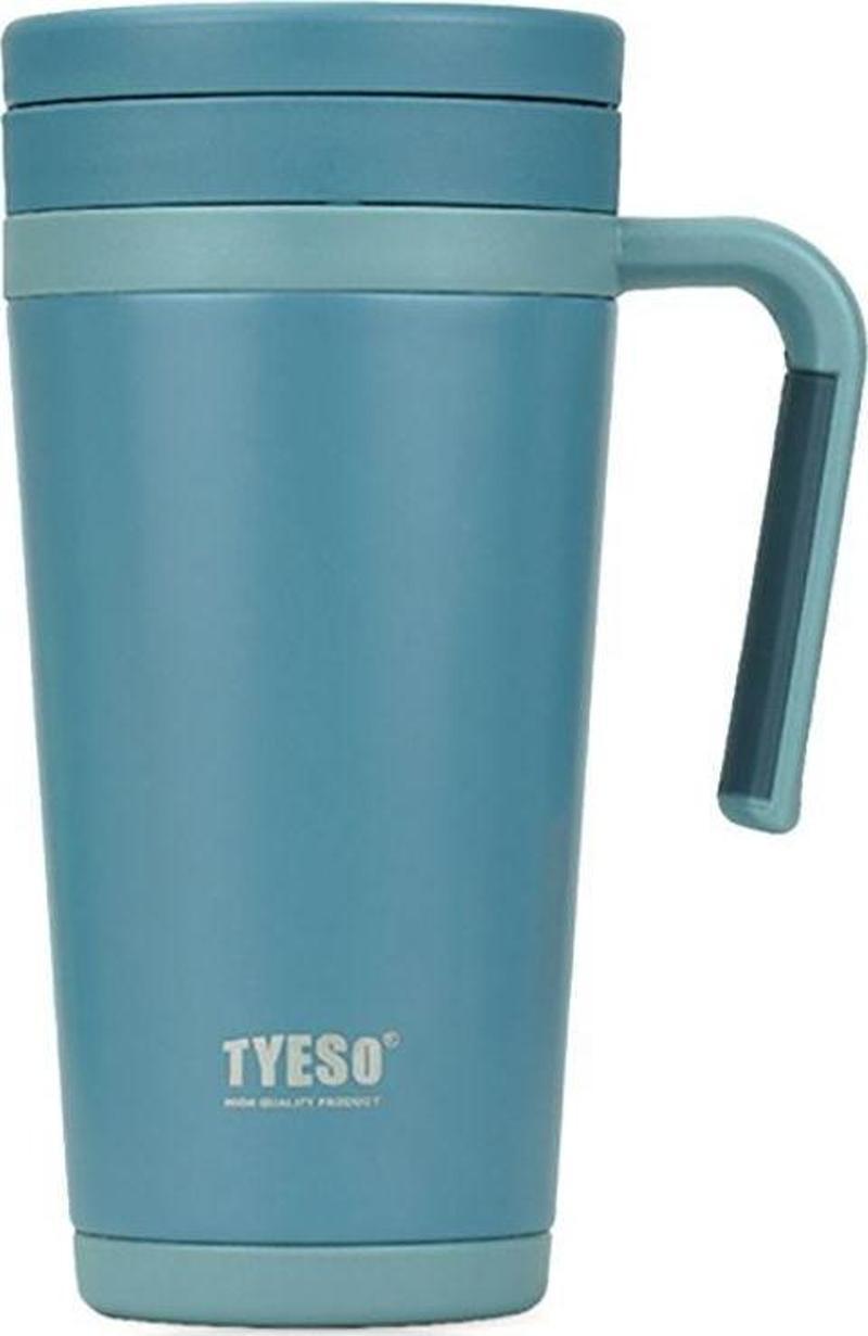 Business Mug Vakumlu Çay Demleme Ve Kahve Bardağı 500 ML Mavi