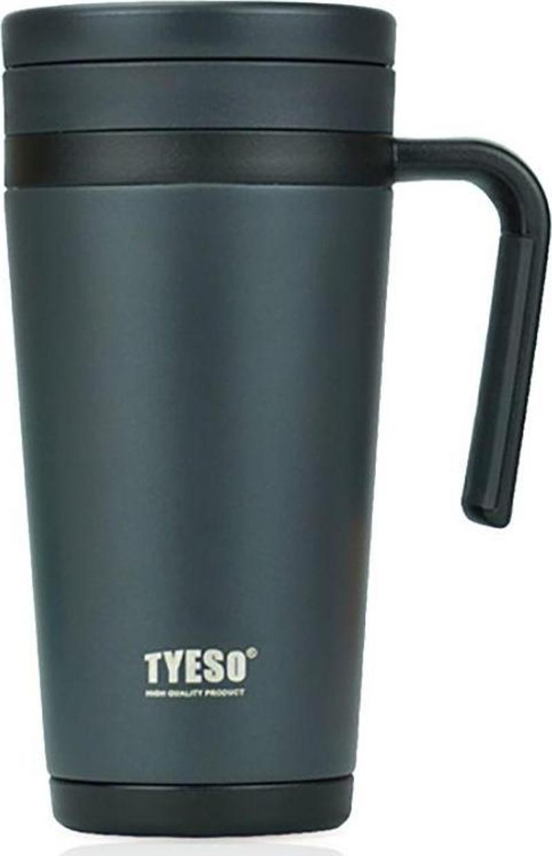 Business Mug Vakumlu Çay Demleme Ve Kahve Bardağı 500 ML (Siyah)