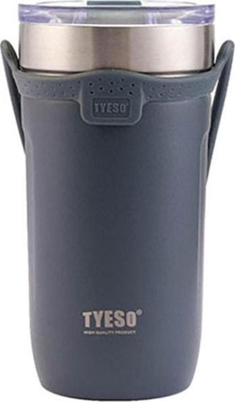 Termos Soulmate Tumbler Vakumlu Paslanmaz Çelik Silikon Askı 550ml