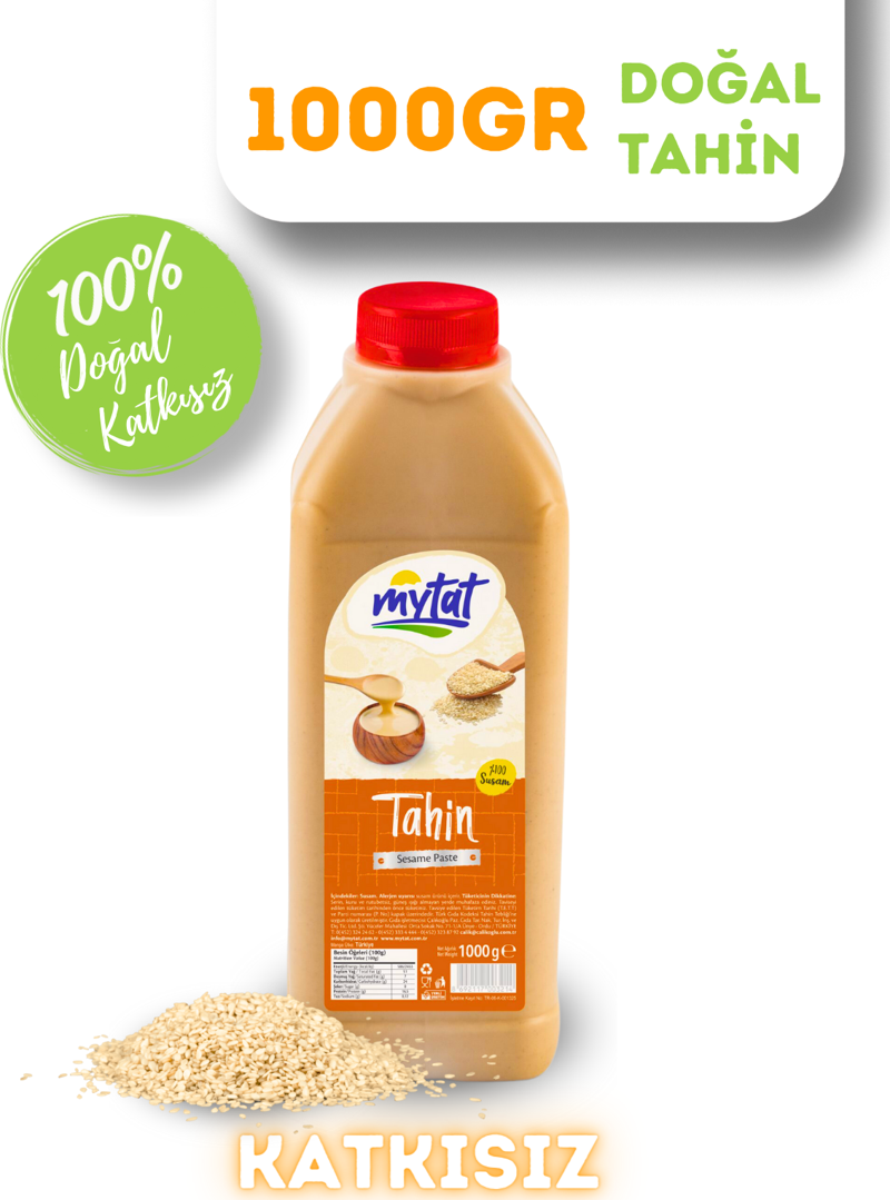 Doğal Katkısız Tahin 1000 gr