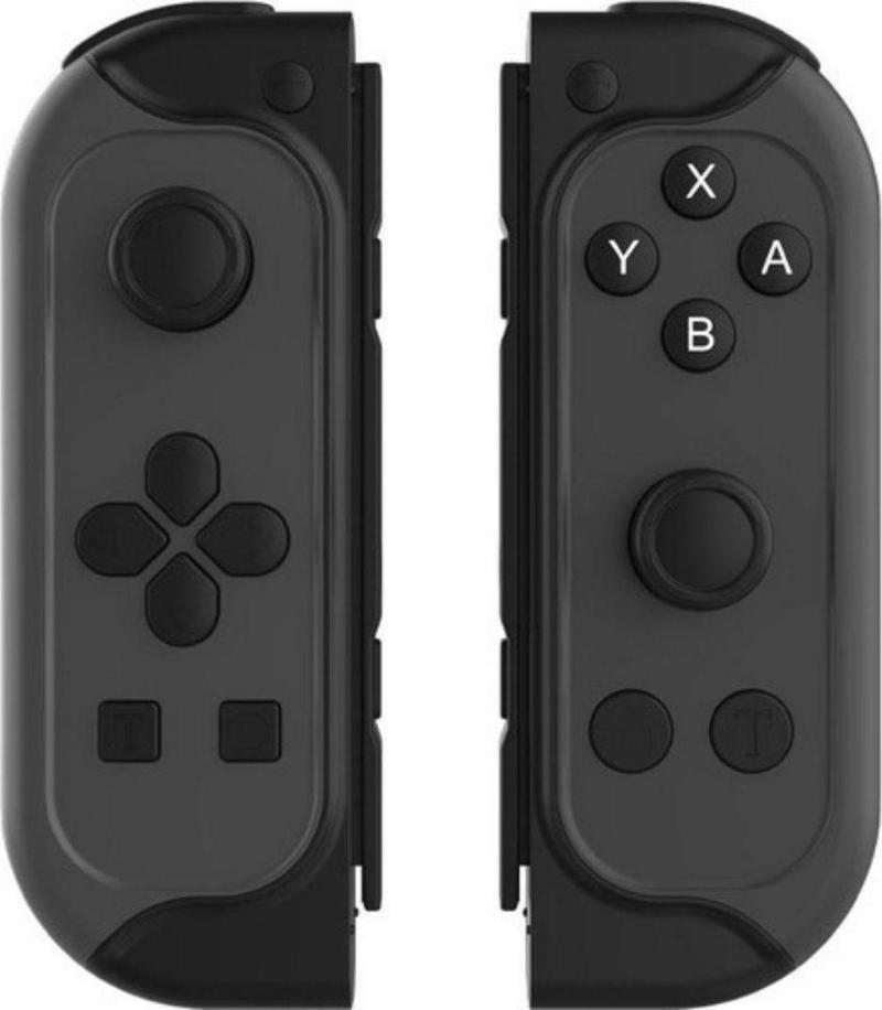 NS Switch Uyumlu 2'li J-C Joycon PAD Controller Gamepad Oyun Kolu Siyah