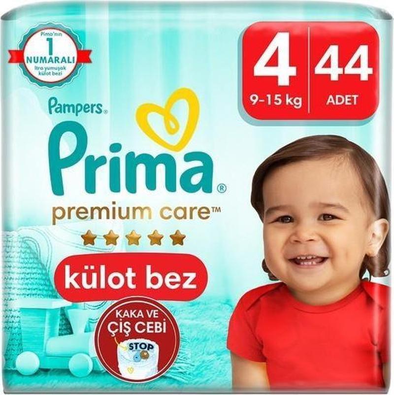 Premium Care Külot Bebek Bezi 4 Numara 44 Adet Maxi Ikiz Paket
