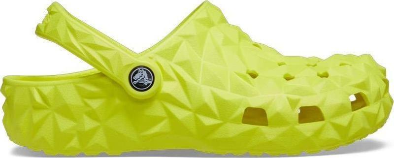 209572 Classic Geometric Clog K Sarı
