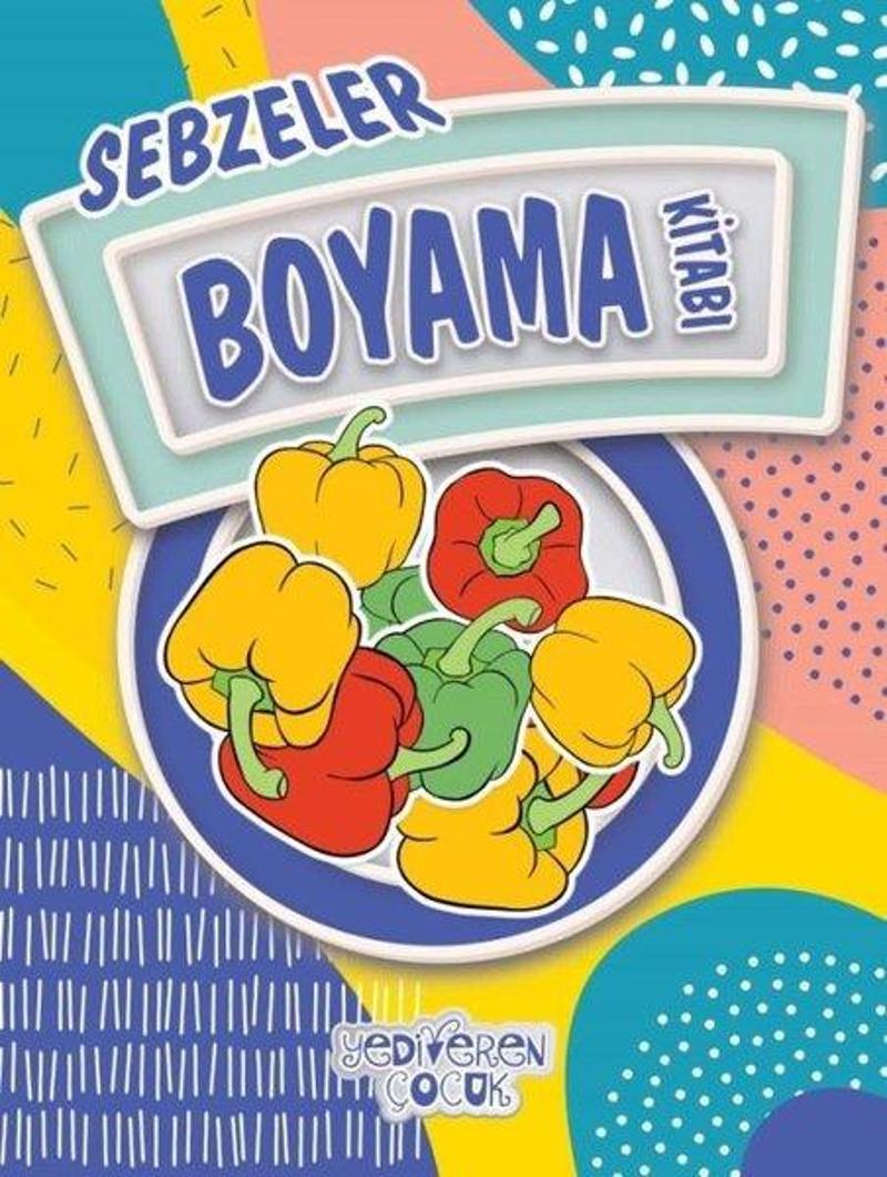 Sebzeler-Boyama Kitabı