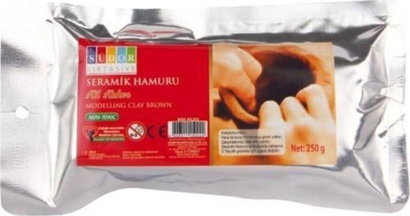 Seramik Hamuru Kil Kahve 250 gr Kil252 9000422