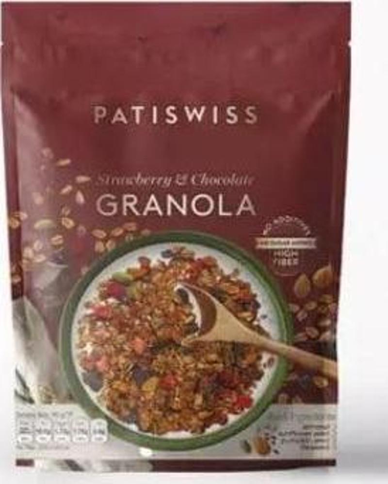 Çilek ve Çikolatalı Granola Doypack 300 g