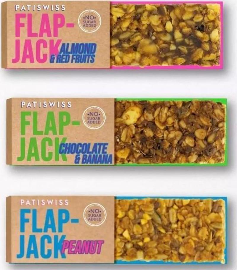 Şeker İlavesiz Karışık Granola Bar Set 60g x 3 Adet