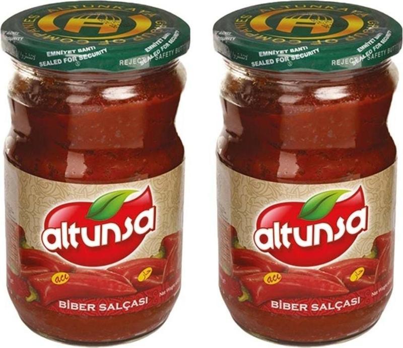 Biber Salçası Acı 650 G X 2 Adet