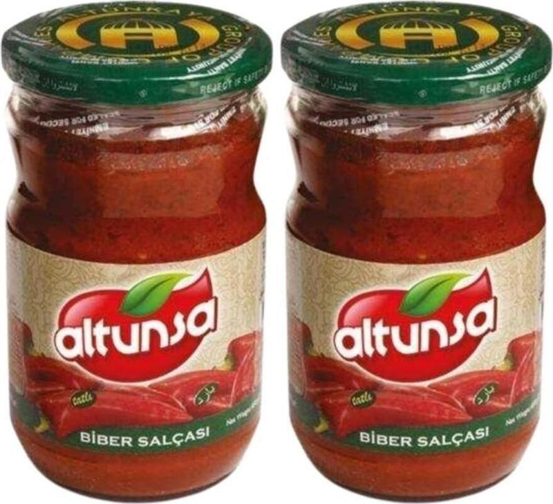 Biber Salçası Tatlı 650 G x 2 Adet