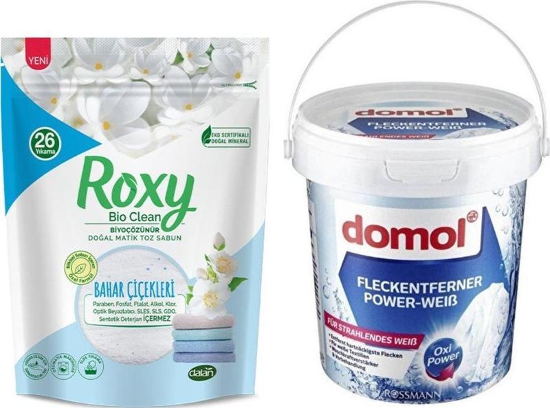 Beyazlara Özel Leke Çıkarıcı Toz Oxi Güç 750 g  Bio Clean Doğal Bahar Çiçekleri 800 g