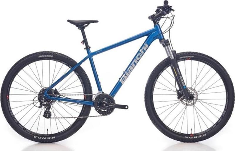 BIANCHI MAGMA 29S CUES ERKEK DAĞ BİSİKLETİ 430H HD 29 JANT 18 VİTES BLUE VELVET SILVER GLOSS