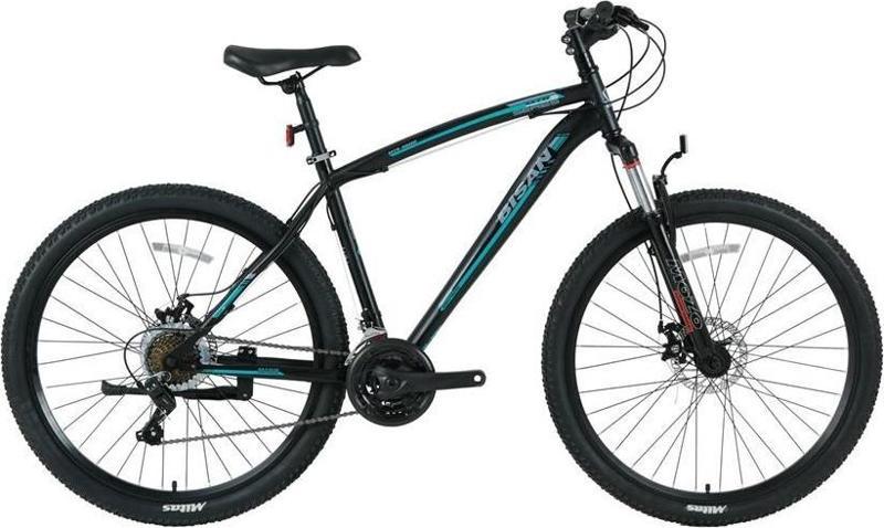 MTS 4600 ERKEK DAĞ BİSİKLETİ 48CM MD 27.5 JANT 21 VİTES MAT SİYAH YEŞİL