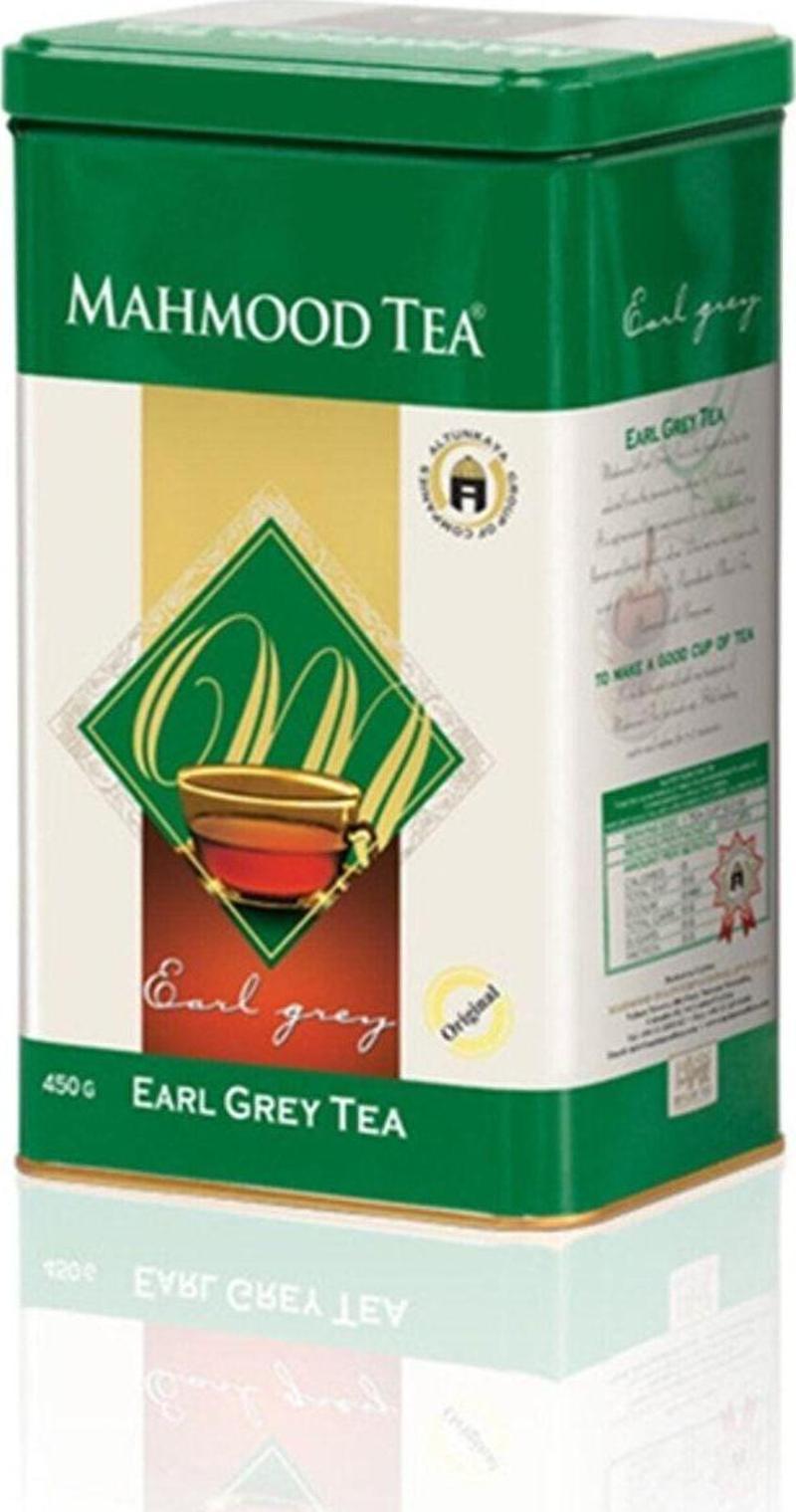 Bergamotlu Ithal Seylan Dökme Çayı Ceylon Earl Grey Teneke Kutu 450 gr