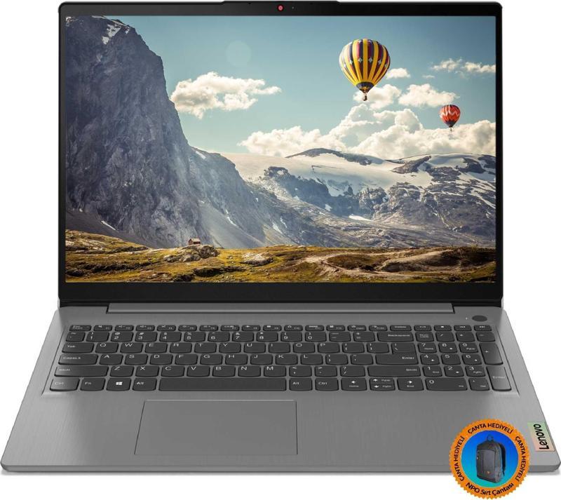 IdeaPad 3 82RK00XATX01 i3-1215U 16GB 512SSD 15.6" FullHD FreeDOS Taşınabilir Bilgisayar-CNT002