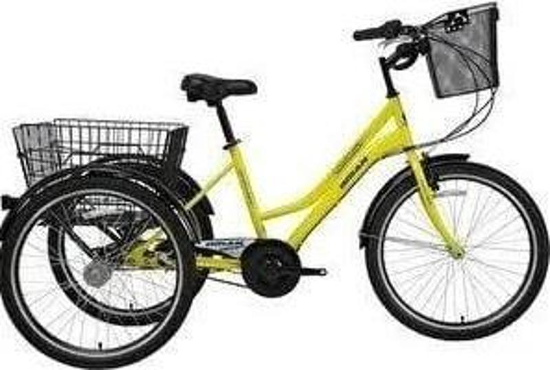 PORTER ÜÇ TEKERLİ BİSİKLET 44CM V 24 JANT 3 VİTES SARI SİYAH