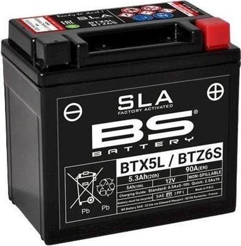 Bs Btx5l/Btz6S Sla 2012-2016 KTM 250 EXC-F Six Days Uyumlu Akü Jel Akü