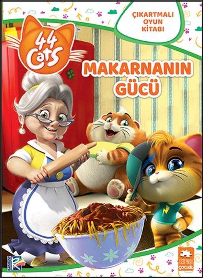 Eksik Parça Yayinevi Makarnanın Gücü-Çıkartmalı Oyun Kitabı - Kolektif