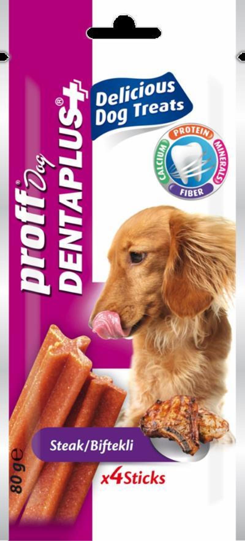 Dentaplus Biftekli Köpek Ödülü 4'lü