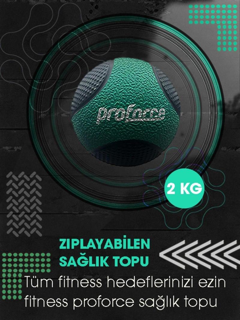 Zıplayan Sağlık Topu 2 Kg St2