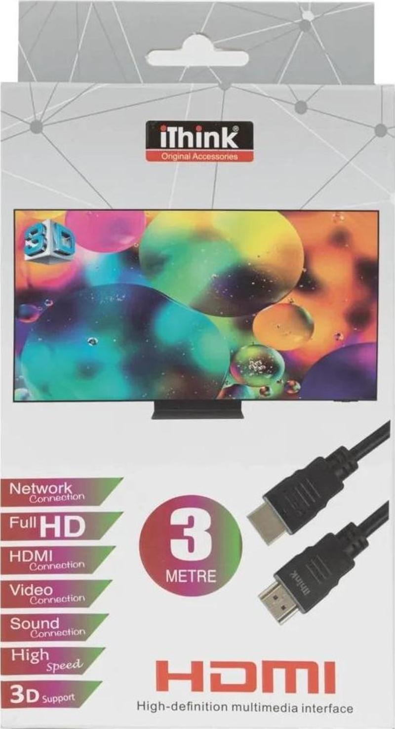 ITHINK HDMI KABLO 3 METRE