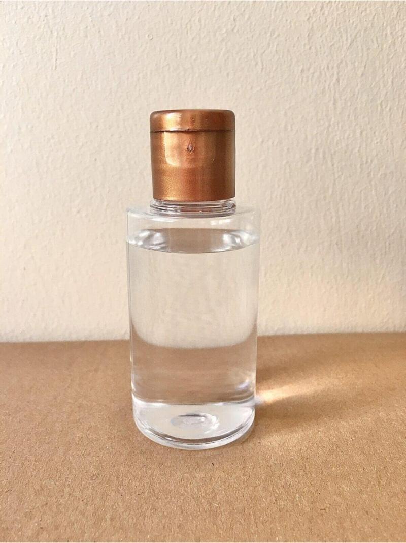 10 Adet 50Ml Bronz Fliptop Kapak Om62 Dezenfektan Kolonya Parfüm Boş Şişesi - 50 Ml