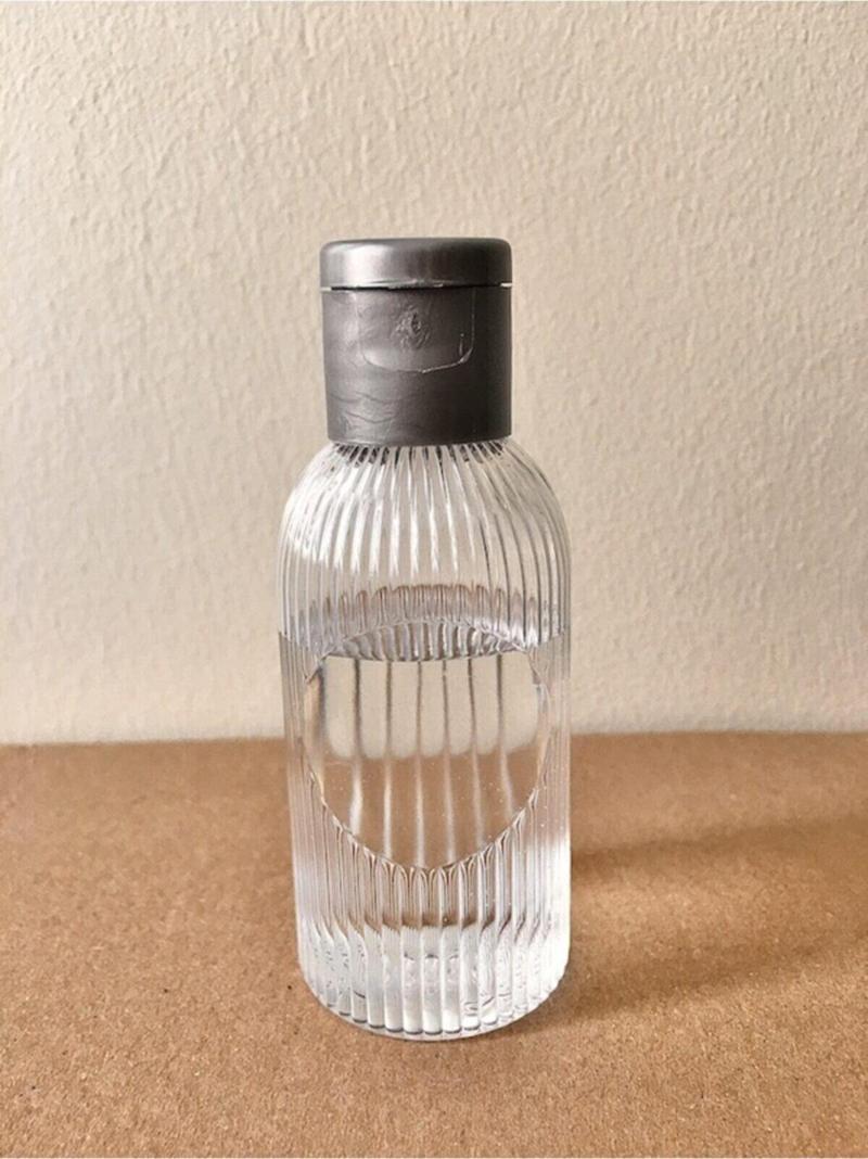 25 Adet 50 Ml Gri Fliptop Kapak Dnz21 Özel Tasarım Dezenfektan - Kolonya - Parfüm Boş Şişesi - 50 Ml