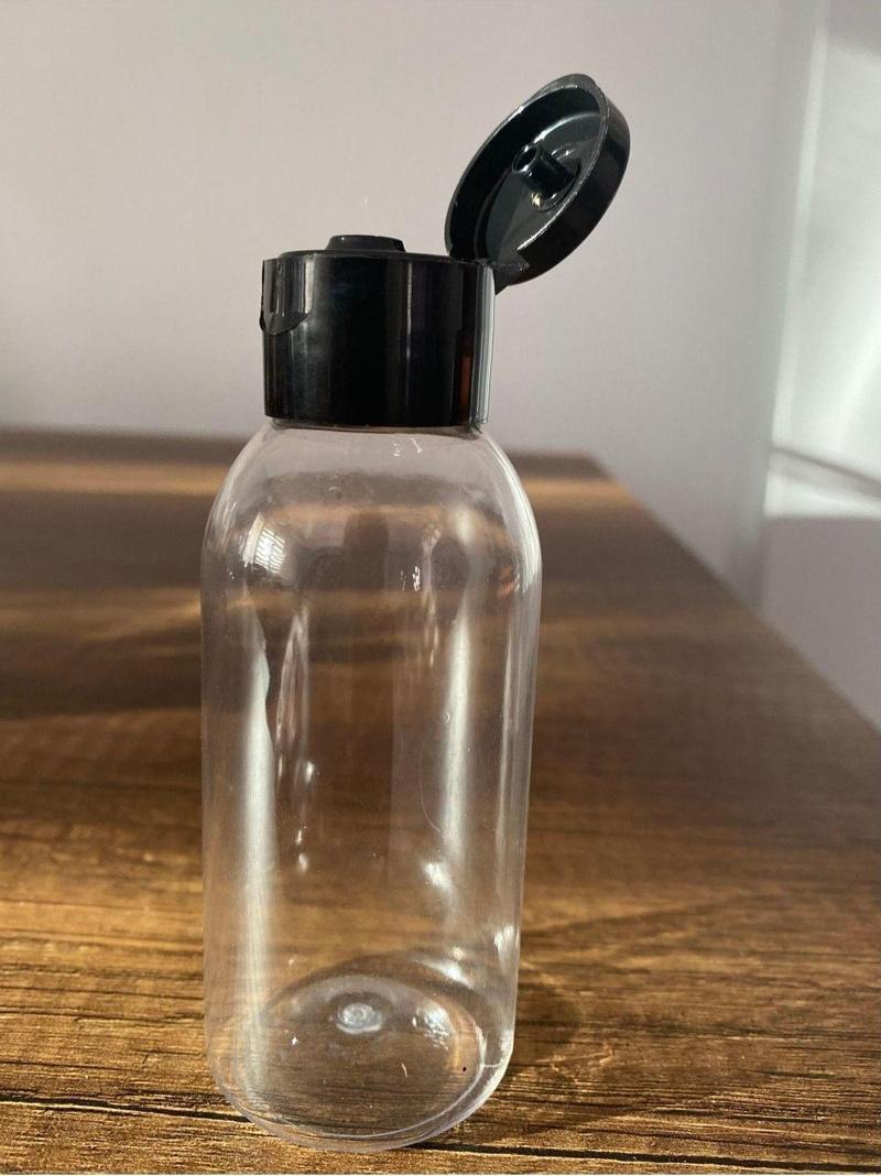 450 Adet 100 Ml Flip Top Kapaklı Boş Şişe - Dezenfektan - Kolonya Vs. Boş Şişe