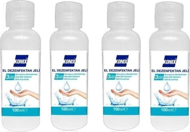 Jel Dezenfektan 100 Ml - 4'Lü Paket