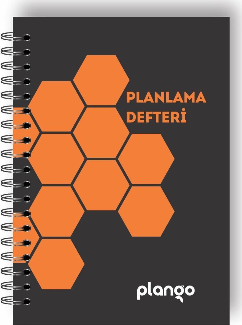 Bal Peteği Günlük Planlayıcı Defter - Daily Planner - Ders Çalışma Planlayıcı Defteri - Planlama Def