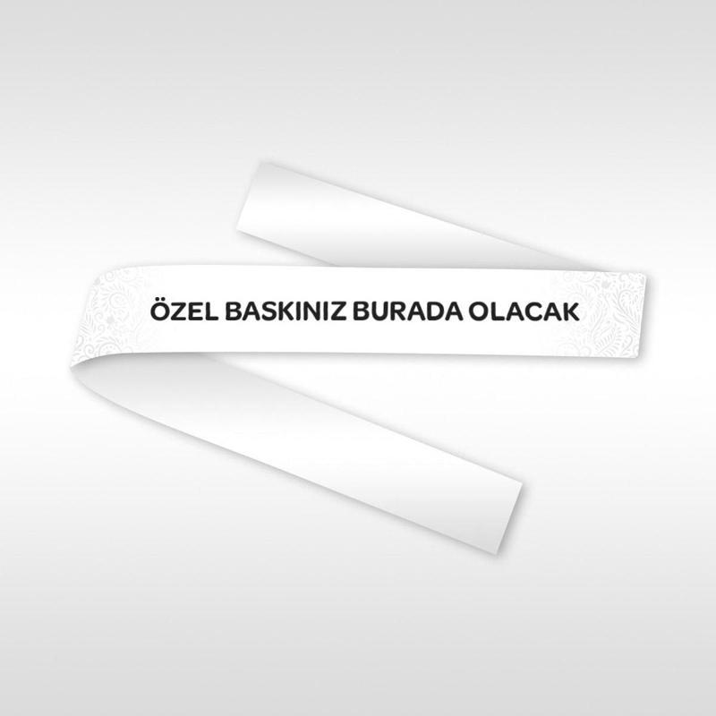 Özel Baskılı Klozet Hijyen Bandı 5000 Adet 2 Renk