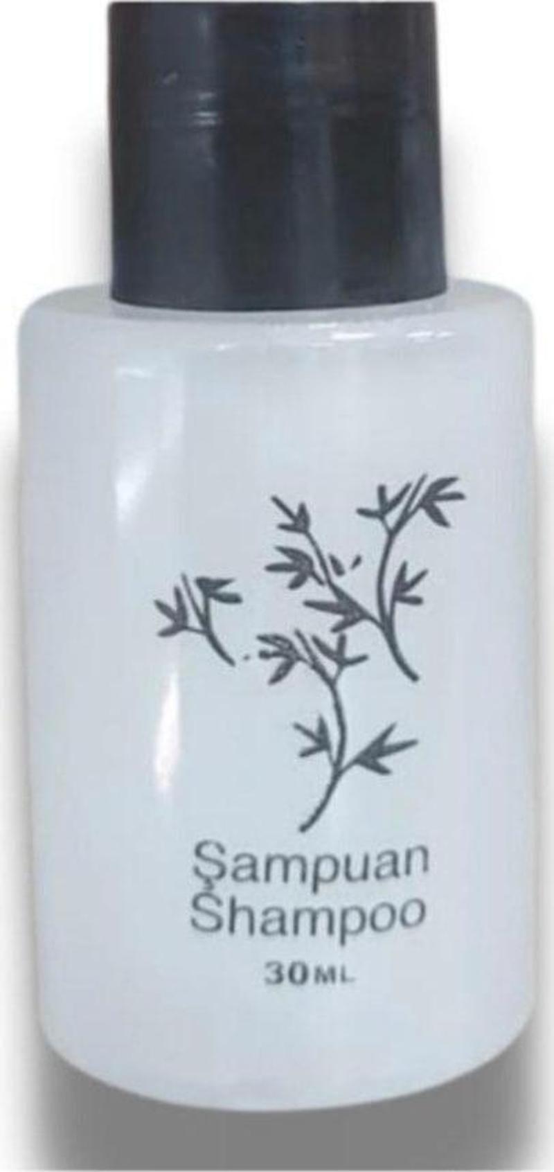 250 Adet Standart Otel Tipi Mini Duş Şampuanı 30 Ml Silindir Şişe