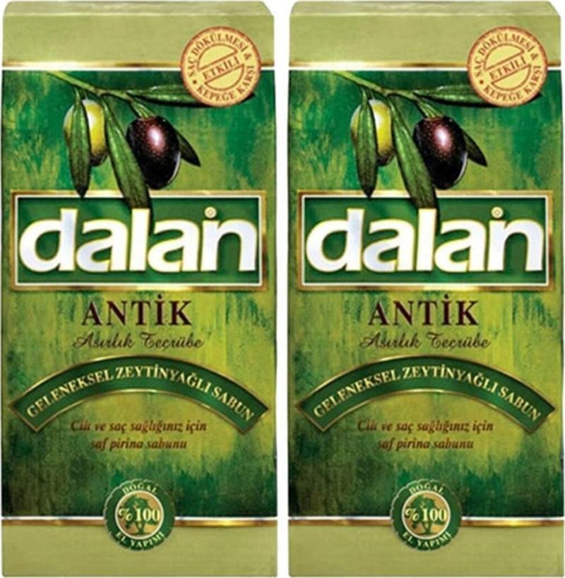 Antik Zeytin Yağlı Geleneksel Yeşil Kalıp Sabun 180 Gr. X 10 Lu