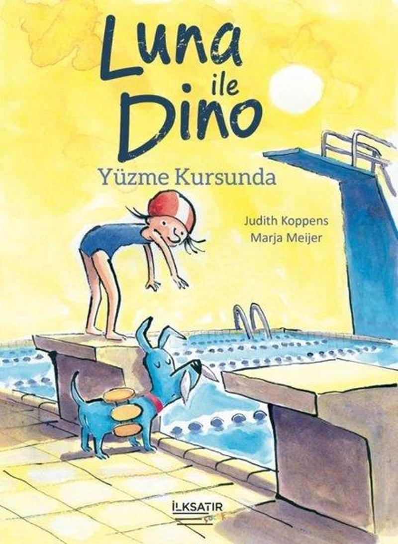 Luna İle Dino Yüzme Kursunda