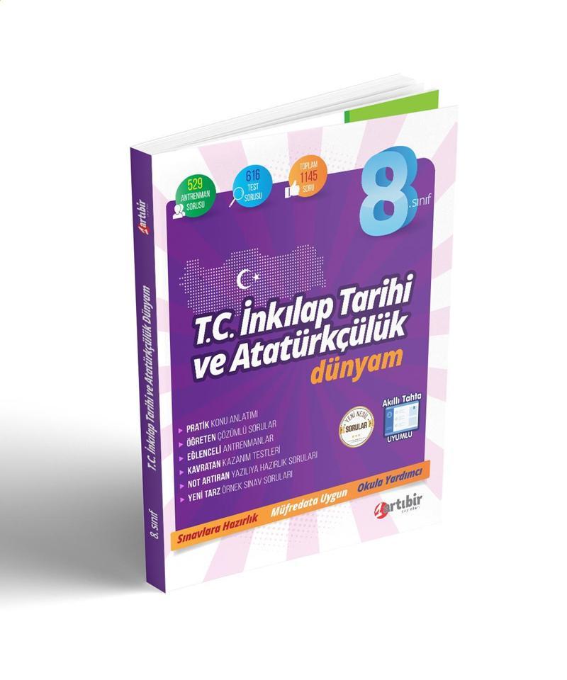Artıbir Yayınları 8. Sınıf Lgs İnkılap Tarihi Dünyam