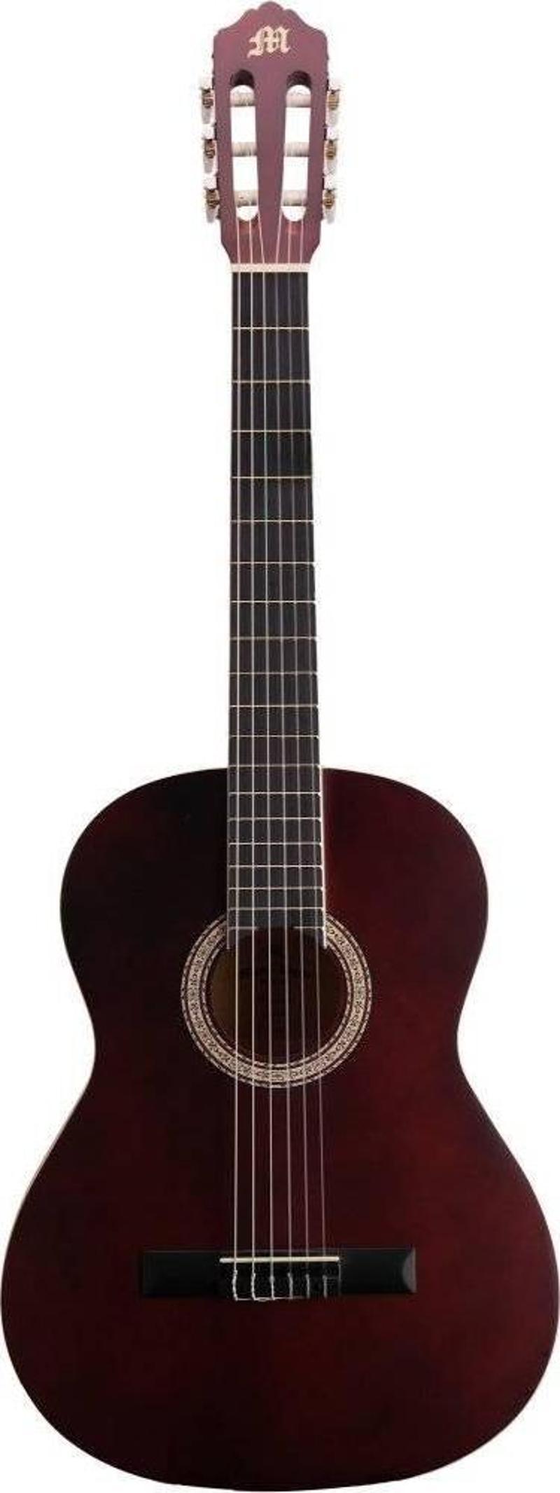 MA1M-WR Bordo Klasik Gitar (Mat Cilalı)