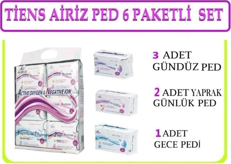 Hijyenik Ped 6 Lı Set 98 Adet