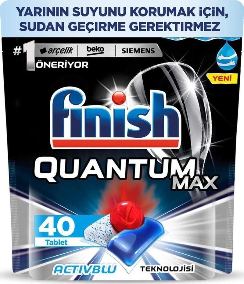 Quantum Max 40 Kapsül Bulaşık Makinesi Deterjanı