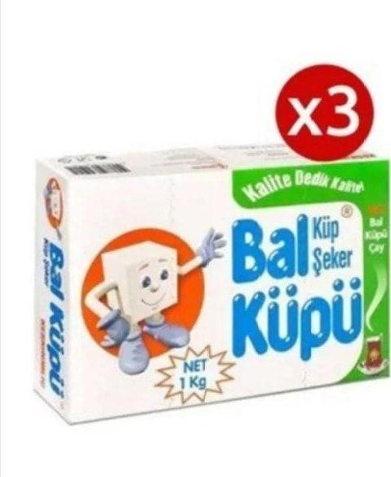3 Adet Kesme Şeker 1000gr