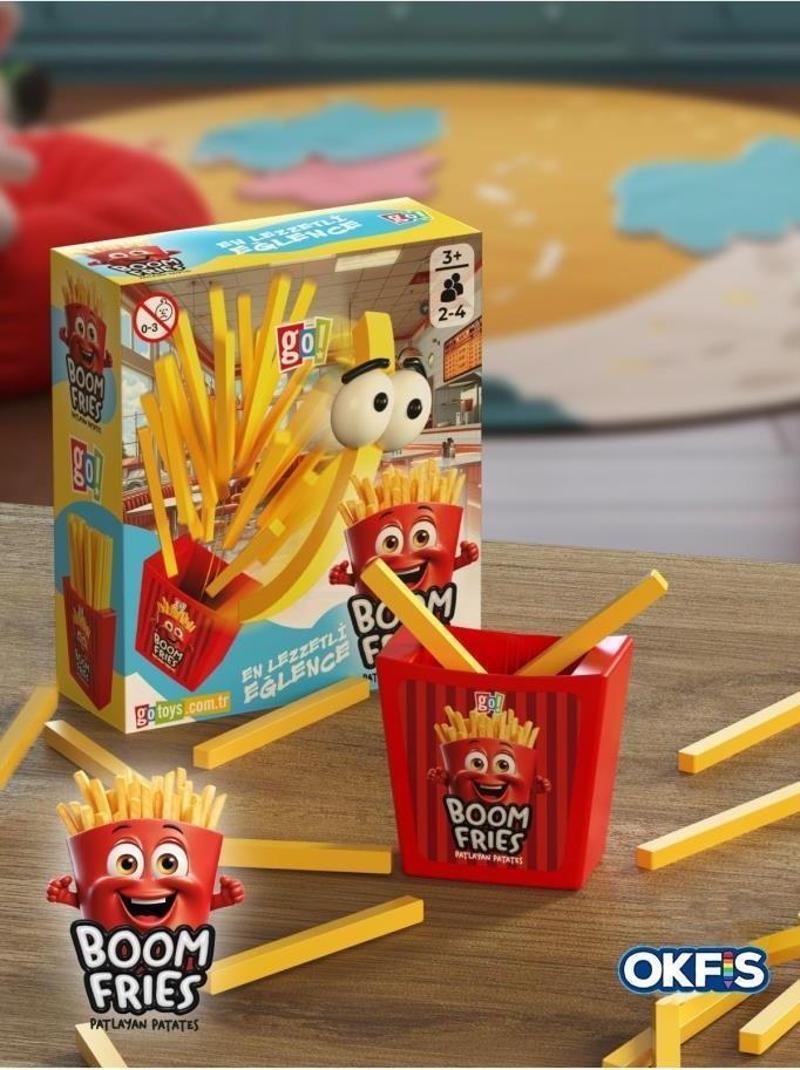 Patlayan Patates Boom Fries Eğlenceli Tuzaklı Aktivite Oyuncağı