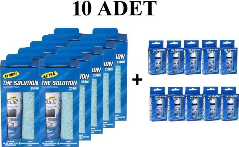 temizleme seti 250 ml + 30 ml Temizleyici set hediyeli - 10 adet